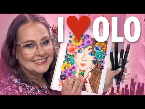 OLO Markers Review | Coloring with the New OLO Alcohol Markers