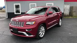 2015 Jeep Grand Cherokee Overland Sunmit 4x4 with 67,000 miles @ www.tonyspreowned.com