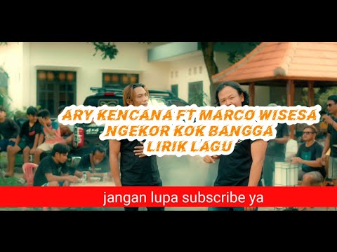 ngekor kok bangga Ary kencana ft Marco wasesa lirik lagu  #lirik #lagubaliterbaru #lagupopbali