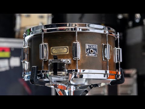 TAMA 1980 Mastercraft Bell Brass Snare Drum with The Drum Doctor | The Story of "The Terminator"