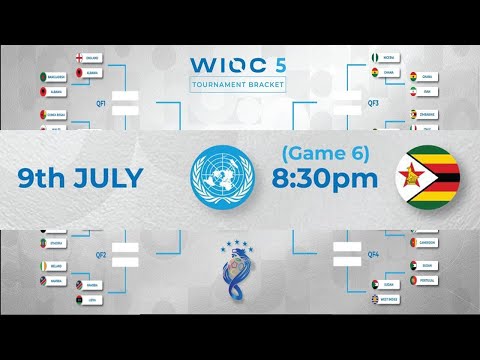 R.O.T.W v Zimbabwe - 9th July 2025 - 8.30pm