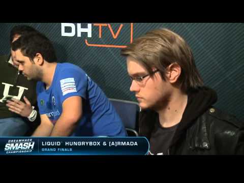 Super Smash Bros Melee Dreamhack 2015 Grand Finals Hungrybox vs Armada + Interview!