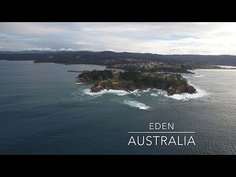 Our World by Drone in 4K - Eden, Australia
