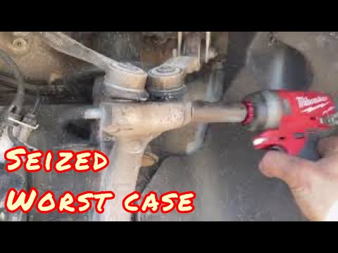 BEST Audi Quattro Pinch Bolt upper control arms HEAT ONLY No Hammer a4 a5 a6 a7 a8 s4 s5 s6 s7 s8 b8