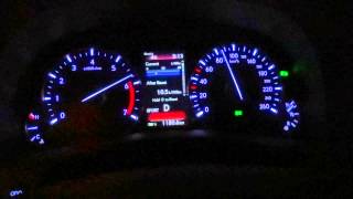 2016 Lexus GS 200t Acceleration Test 0-100 km/h 0-