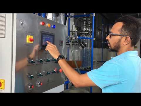 Automatic gold refining plant