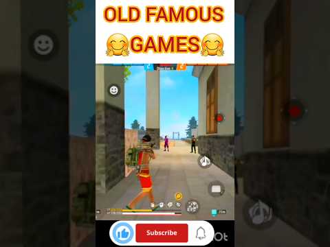 OLD FAMOUS GAME 🤯😱||OLD FAMOUS GAME MISS YOU 😭🥺 #freefire #youtubeshorts #hacker #shorts #gaming