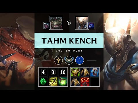 Tahm Kench Support vs Pantheon - EUW Challenger Patch 25.11