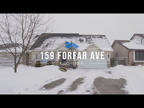 159 Forfar Ave, Kitchener - Walk-through video(Unbranded)