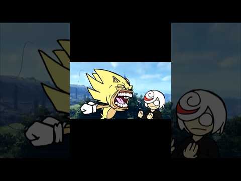 🗣️🗣️ I’M HANGING ON TO THE OTHER SIDE 🔥🔥 (Sonic Frontiers Undefeatable animation)