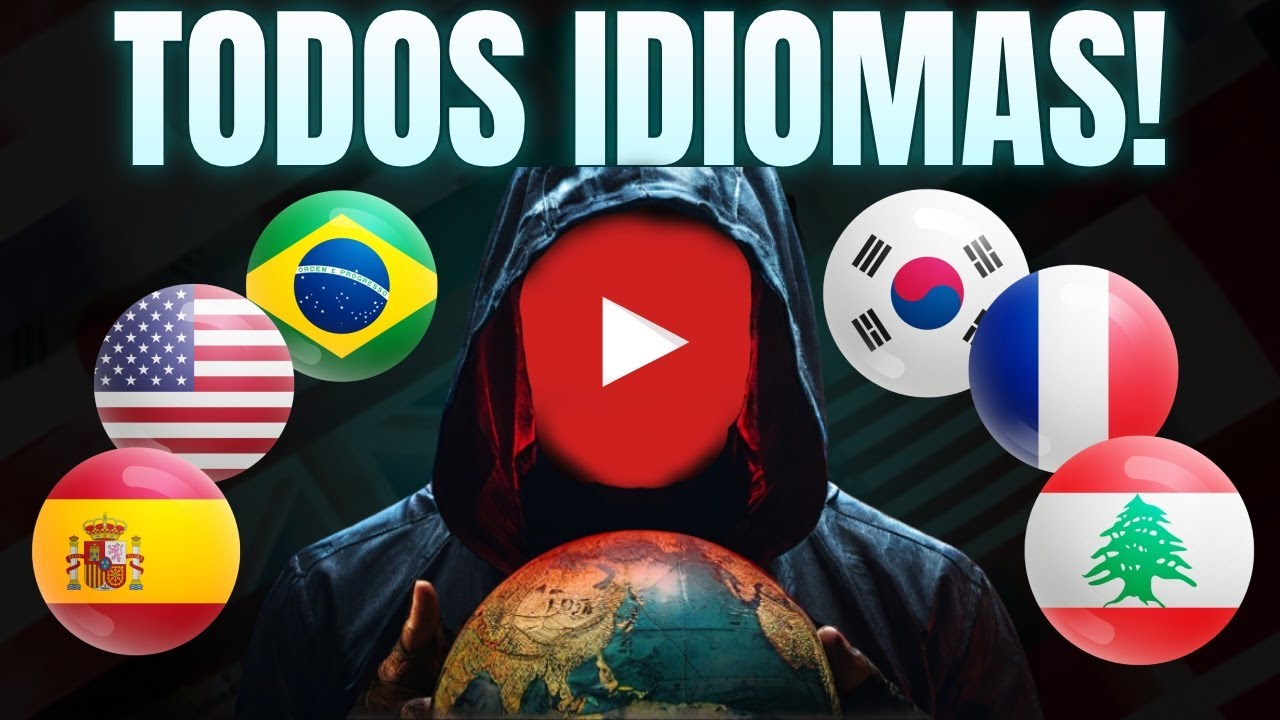 Monetize seu Canal Dark em DIVERSOS IDIOMAS com POUCO TRABALHO