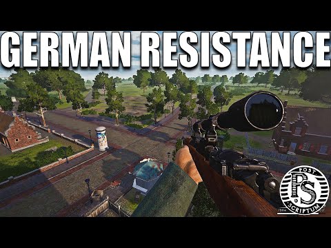 Intense German Resistance Post Scriptum gameplay