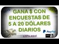 Cómo hacer dinero con encuestas desde casa