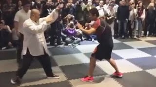 Maestro de Tai Chi reta a pelear a maestro de MMA y esto sucede