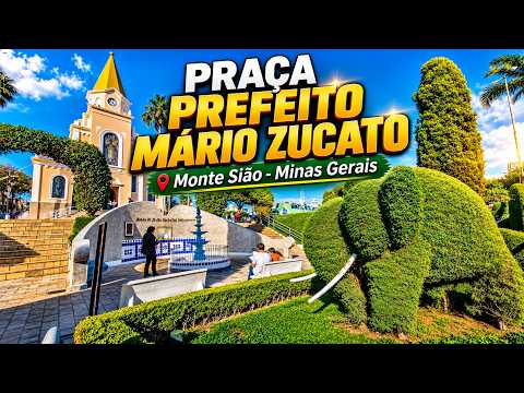 Praça Prefeito Mário Zucato - Monte Sião / Minas Gerais