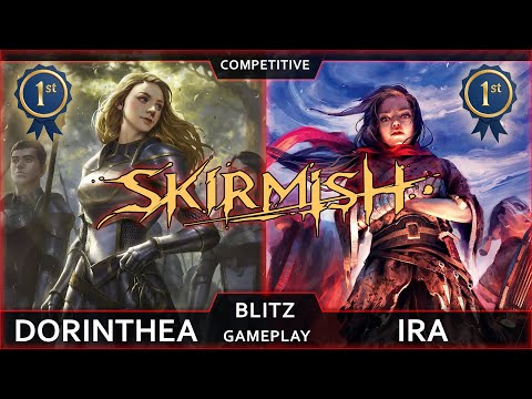 One hand death! Dorinthea vs Ira. Skirmish winner's decks - Flesh and Blood TCG