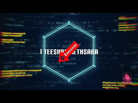 Teeshan Nethsara intro | Best intros and outros