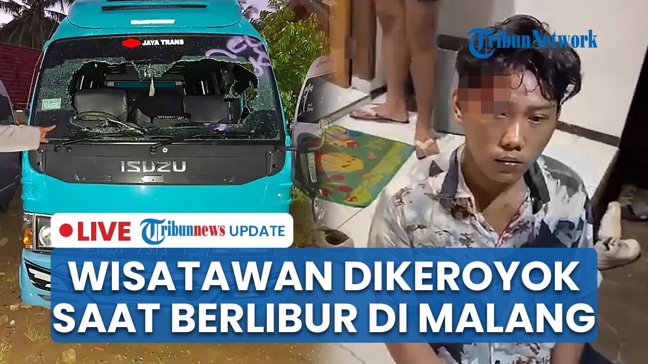 LIVE: Wisatawan Surabaya Dikeroyok saat Liburan di Pantai Wedi Awu Malang, Dikepung Ratusan Orang