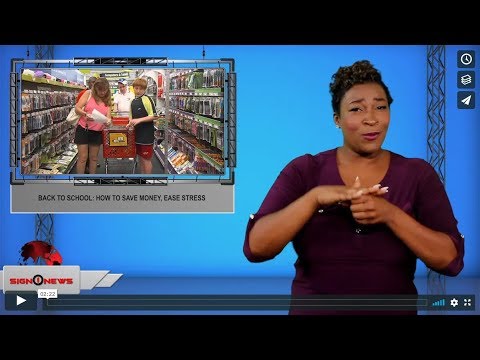 Back to school: How to save money, ease stress (ASL - 7.23.19)