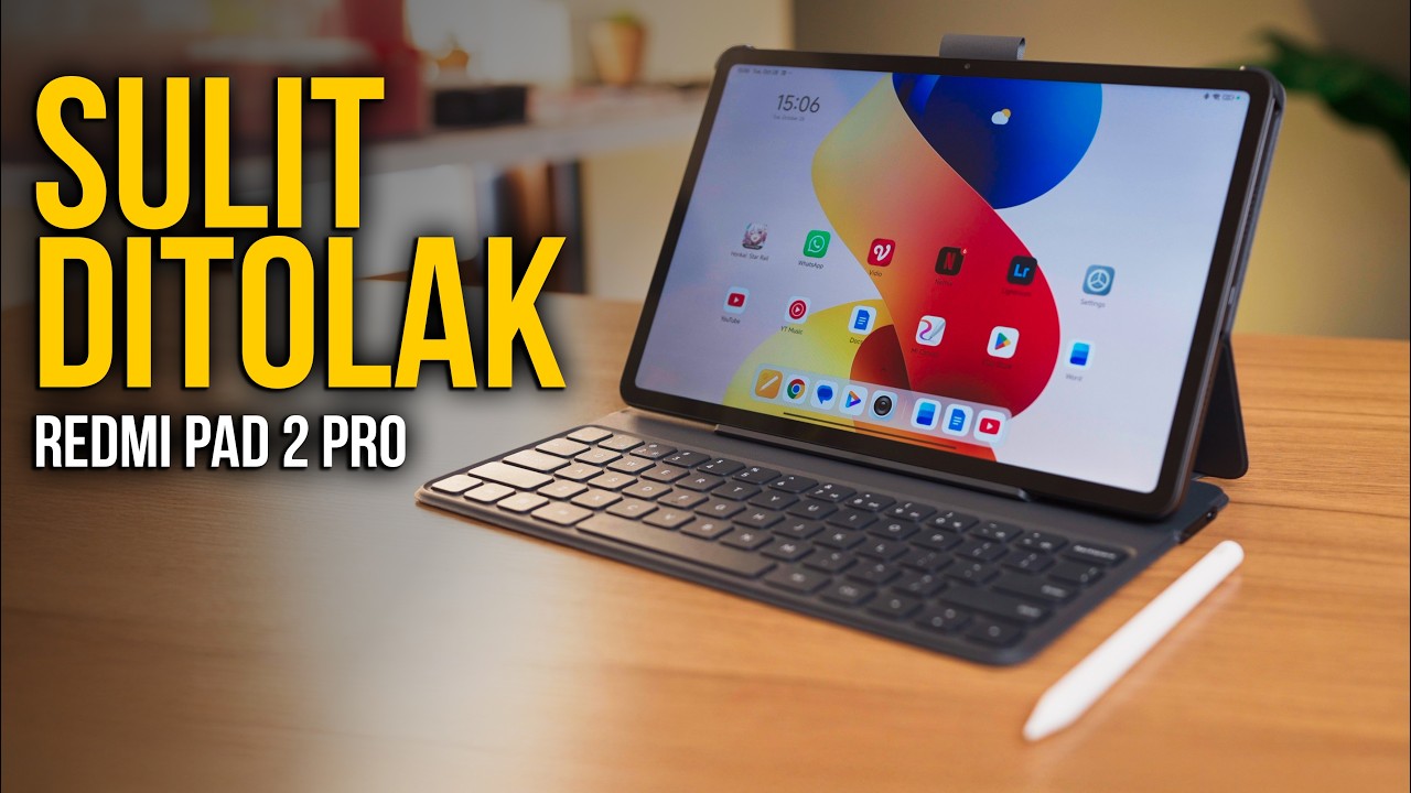 Calon Tablet Laris 4 Jutaan! Review Redmi  Pad 2 Pro Indonesia