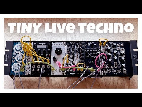 HOW TO GET STARTED with MODULAR LIVE TECHNO | 84 HP Tiny Techno Case
