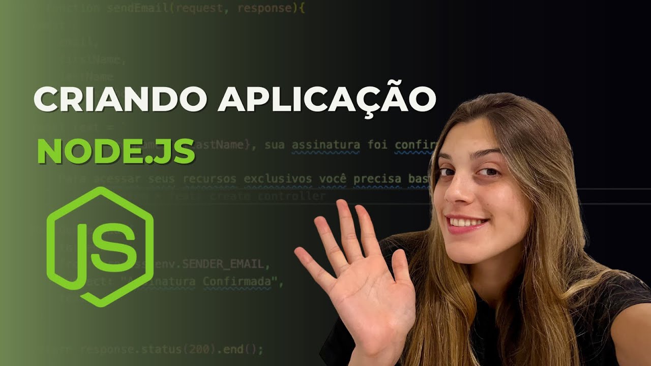 Live Coding: Criando aplicação NODE JS do ZERO