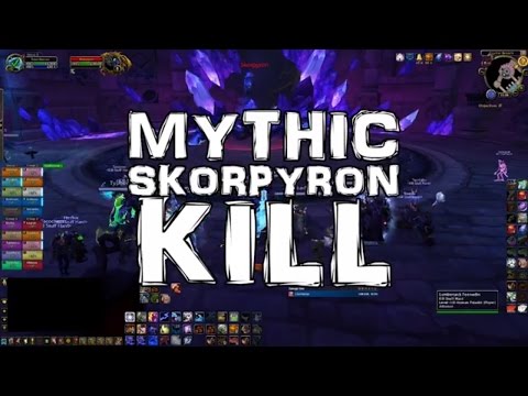 Mythic Skorpyron Nighthold Kill