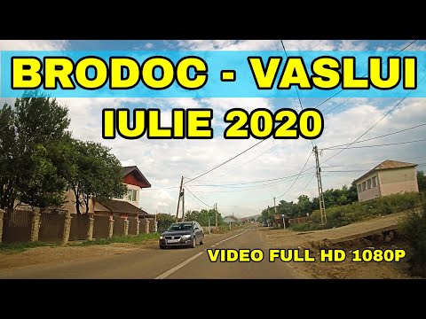 Drumul BRODOC - VASLUI iulie 2020 pe DJ 207E video Full HD