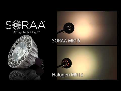 SORAA LED MR16 Full Spectrum Light Bulb Overview & Comparison