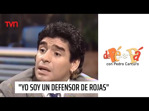 “Yo soy un defensor de Rojas”: Maradona sobre la sanción del “Cóndor” Rojas | De Pé a Pá