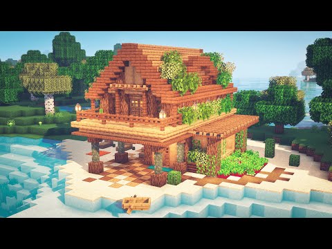 Minecraft | How to Build a Beach House