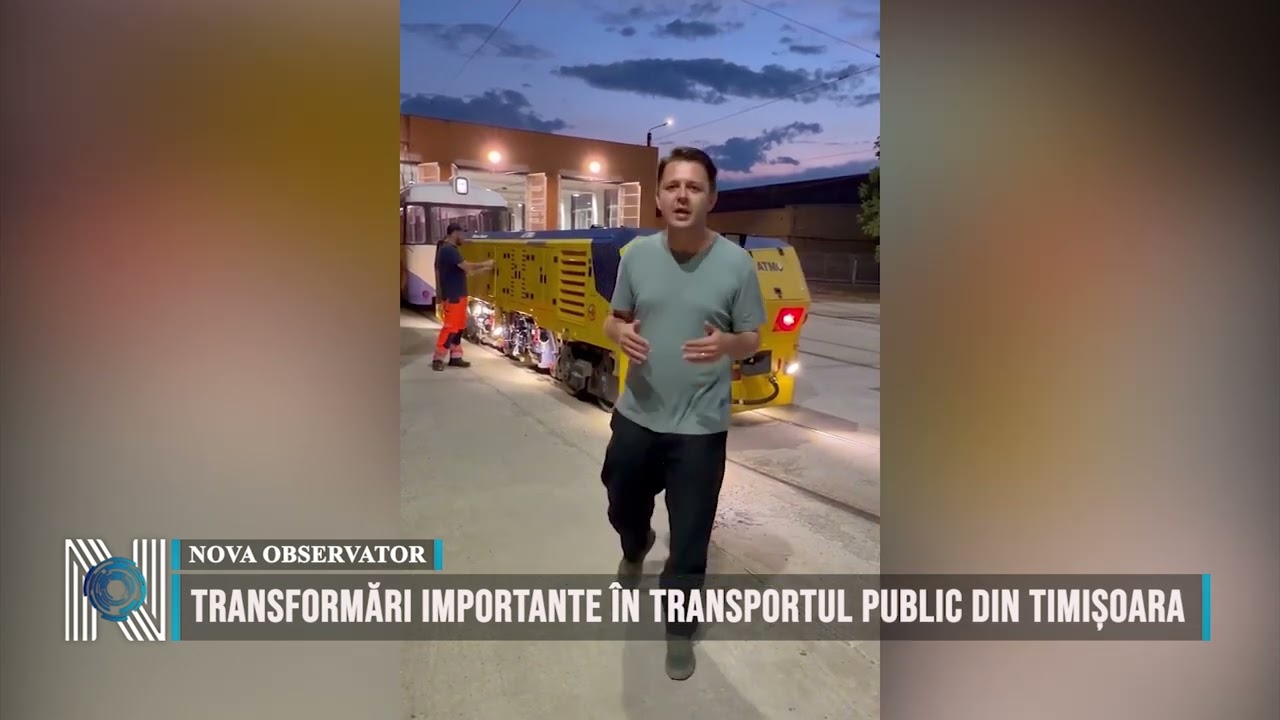 Transformări importante în transportul public din Timișoara