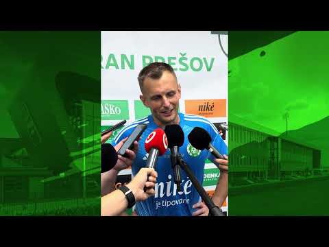 POZÁPASOVÝ ROZHOVOR S PAVLOM BAJZOM | FC Tatran Prešov - FC DAC 1904 Dunajská Streda (16.8.2025)
