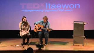 The band The Bell and the Hammer: Dan &amp; Serenity Johnson at TEDxItaewon