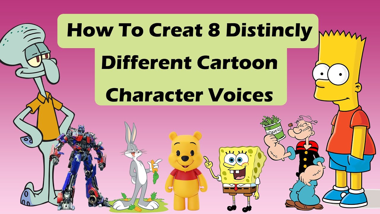 Use Text-to-speech Voice Generator to Get Cartoon Character's Voice
