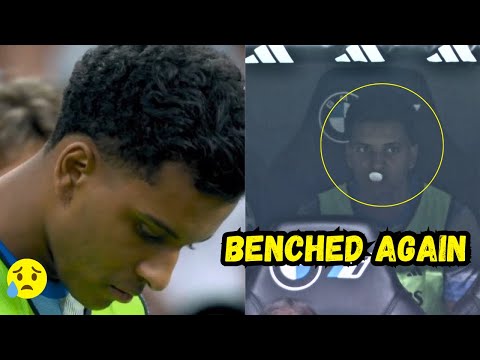 Rodrygo Devastated After Getting No Minutes in Real Madrid 1-0 v Osasuna | La Liga