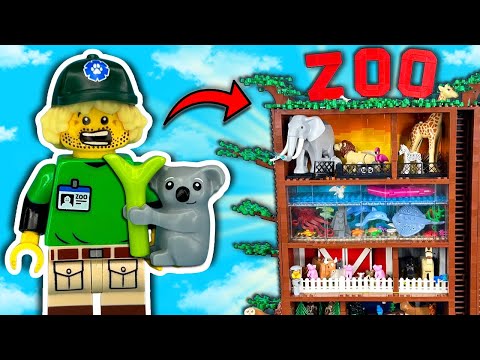 I built a LEGO Zoo SKYSCRAPER!