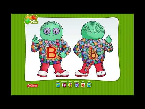 The Letter People Browser Games - Walkthrough Part 1 - Ms A and Mr B