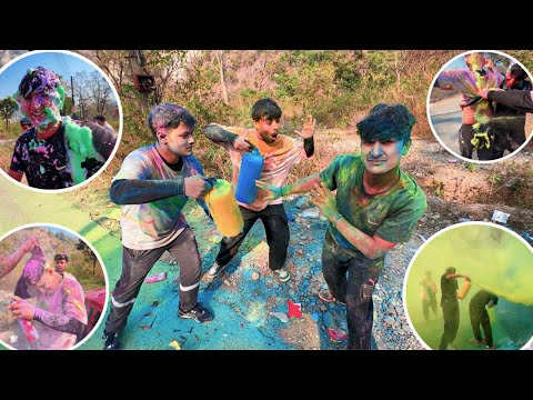 Holi celebration with friends ❤️ HOLI 2026