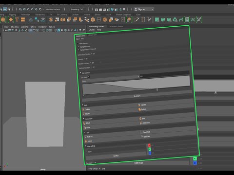 Modeling toolkit of maya basic tutorial