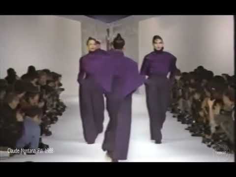Claude Montana's womenswear Autumn/Winter 1988