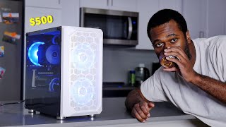 A Calming $500 PC Build to Fight Anxiety 🙂 (March 2021) | OzTalksHW