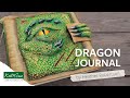 Dragon Journal With Lock And Necklace