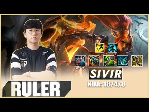 Ruler -  Kèo đấu cực căng giữa Sivir vs Aphelios - Lol Pro Replays