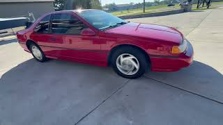 1990 Ford Thunderbird Super Coupe Exterior Walk Around