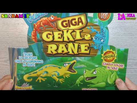 COLLABORAZIONE NOVITÀ EDICOLA SBABAM: KreatureX Giga Geki e Rane - Genius Cubes | By Nika