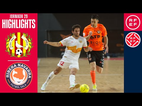 Resumen #PrimeraDivisiónFS Industrias Santa Coloma 5-8 ATP Tudelano Ribera Navarra| Jornada 29