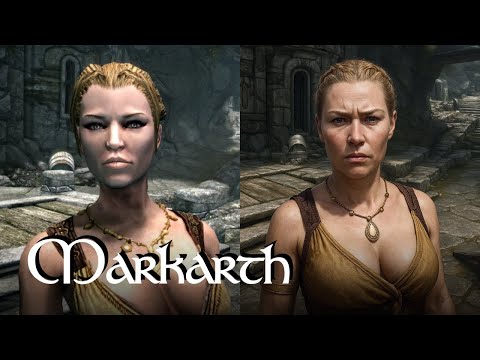 Skyrim Remastered: Hyper-Realistic AI. Markarth