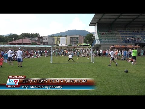 Športový deň Široké 2016