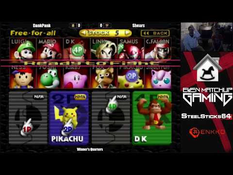 Quarantined Rapport Bracket - () Vs. () Super Smash Bros - SSB64